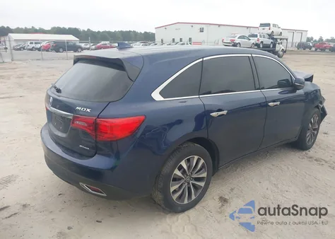 2016 Acura Mdx Technology Acurawatch Plus Packages/Technology Package z USA, uszkodzony, nr VIN 5FRYD4H45GB049744